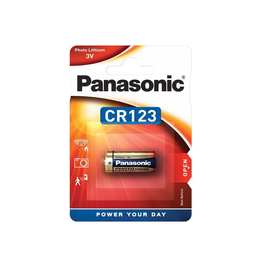 CR-123 PANASONIC Photo Lithium