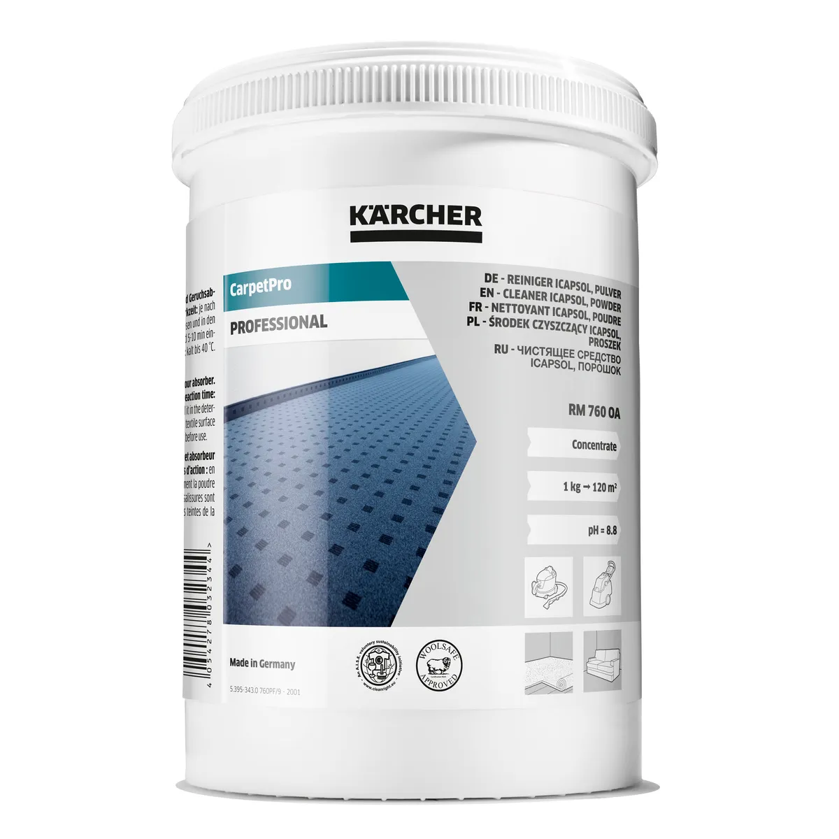 RM 760 OA Tekstiilipuhdistusaine 800g